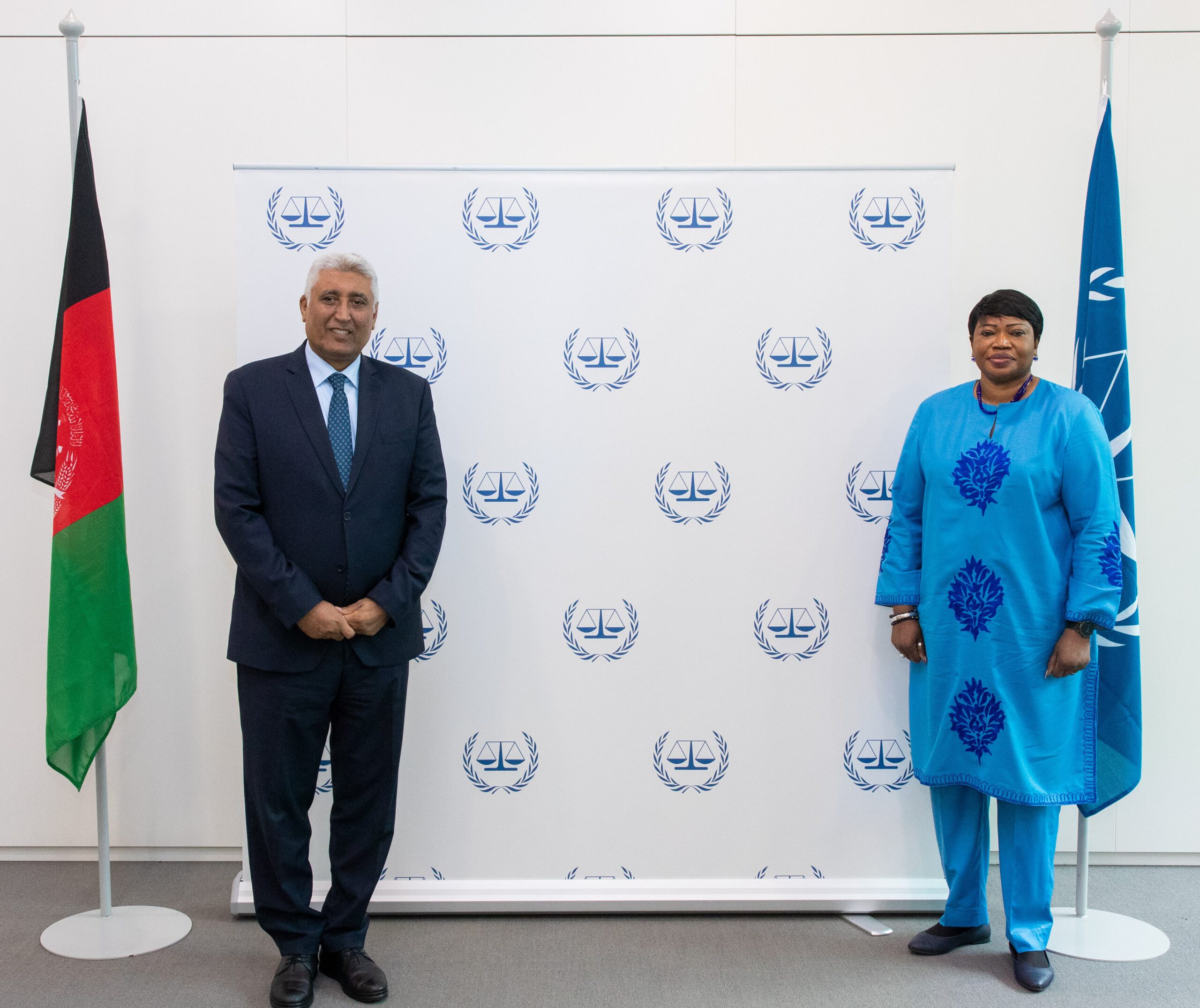 Meeting H.E. Ambassador Mr. Rahimi with ICC Prosecutor Fatou Bensouda